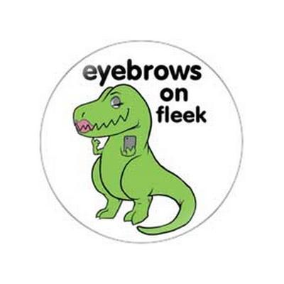Button - Eyebrows On Fleek