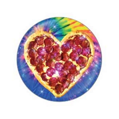 Button - Pizza Heart