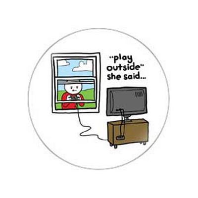 Button - Play Outside