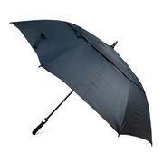 Double Canopy Vented Umbrella - Black