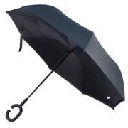 Double Layer Inverted Umbrella - Black