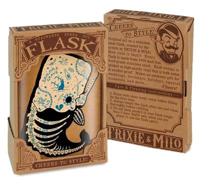 Flask - Tattooed Whale