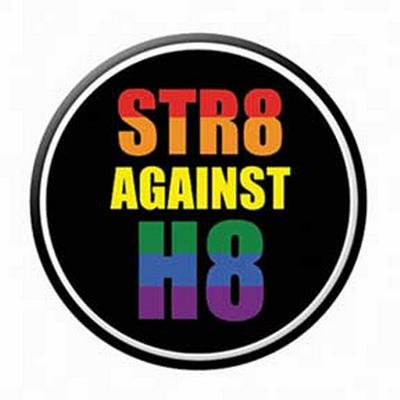 Button - Str8 Against H8