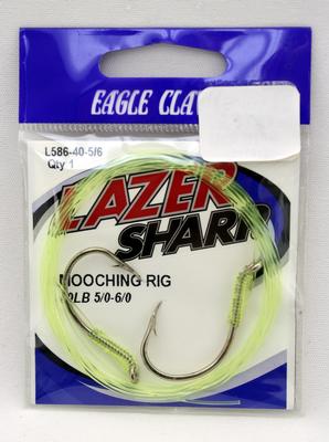 Lazer Sal. Leader Solid Tie 40lb #5/0-6/0 Hooks