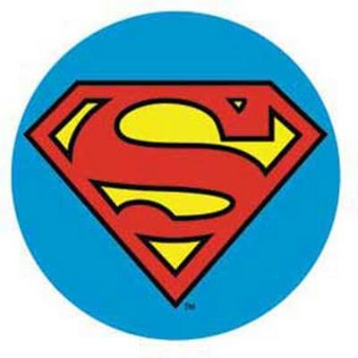 Button - Superman Logo