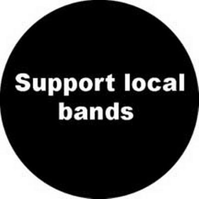 Button - Support Local Bands