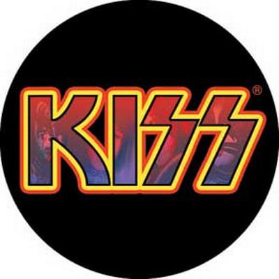 Button - Kiss Logo