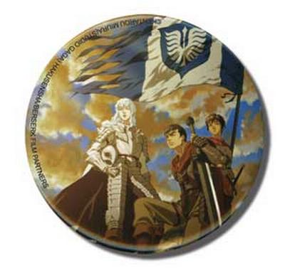 Button - Berserk Guts, Griffith & Casca