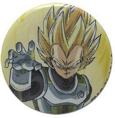 Button - Ss Vegeta Pose