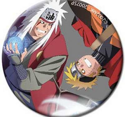 Button - Naruto & Jiraiya