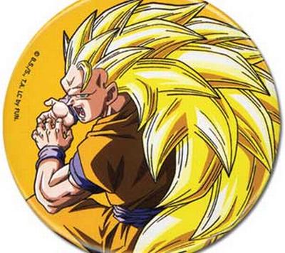 Button - Dragonball Z Ss Goku