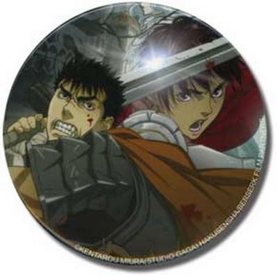Button - Berserk Guts & Casca