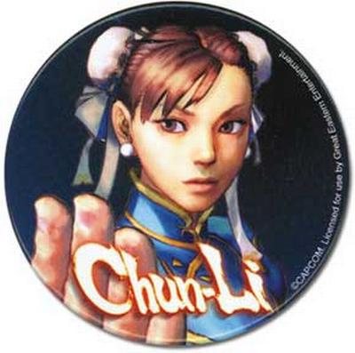 Button - Street Fighter Iv Chun Li