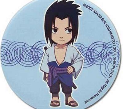 Button - Naruto Shippuden Sasuke Sd