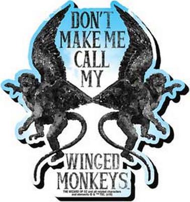 Funky Chunky Magnet - Wizard Of Oz Monkeys
