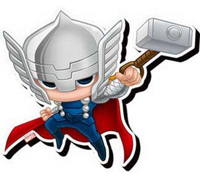 Funky Chunky Magnet - Avengers Thor Chibi