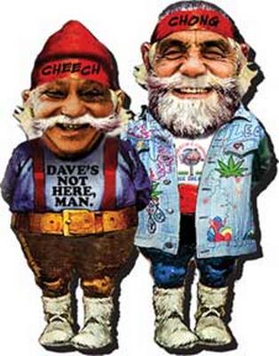 Funky Chunky Magnet - Cheech & Chong Gnomes