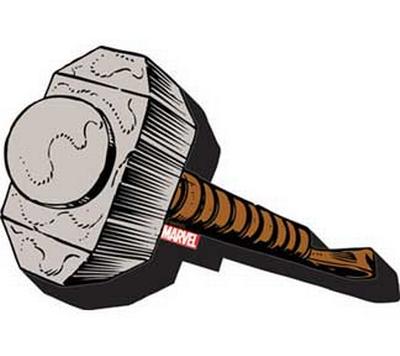 Funky Chunky Magnet - Thor Hammer