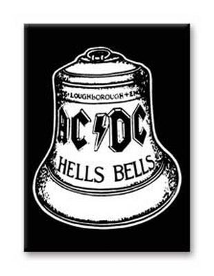 Flat Magnet - Ac/dc Hells Bells Bw