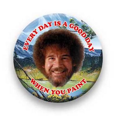 Button : Bob Ross - Good Day