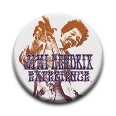 Button - Jimi Hendrix Sepia