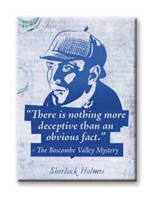Flat Magnet - Literary Greats Sherlock Facts