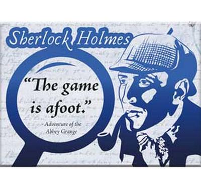 Rd Button - Literary Greats Sherlock Game