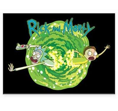 Flat Magnet - Rick & Morty Portal