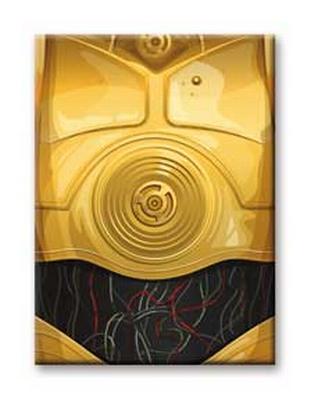 Flat Magnet : Starwars - I Am C-3po