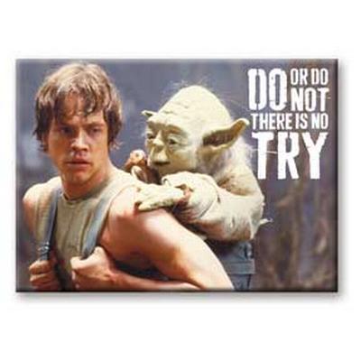 Flat Magnet : Starwars - Do Or Do Not