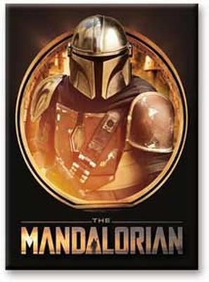 Flat Magnet : Starwars - The Mandalorian Circle
