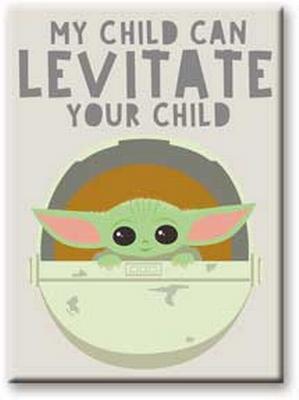 Flat Magnet : Starwars - The Child Levitate