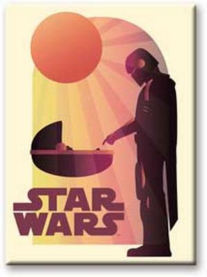 Flat Magnet : Starwars - The Child Graphic
