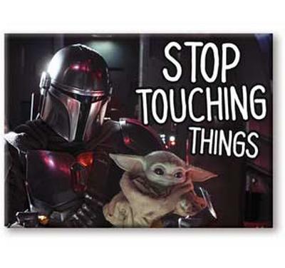Flat Magnet : Starwars - The Child Stop Touching Things