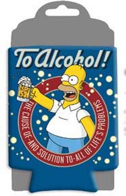 Simpsons Can Koozie - To All Alcohol Can Huggers