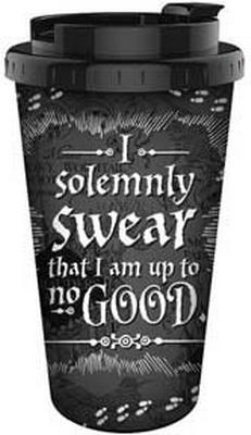 Travel Mug - Solemnly Swear Bw Map