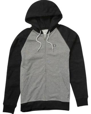 Balance Zip Hoodie - Black Heather