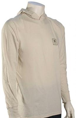 Stacked L/s Hoodie: Hooded Tee - Rock