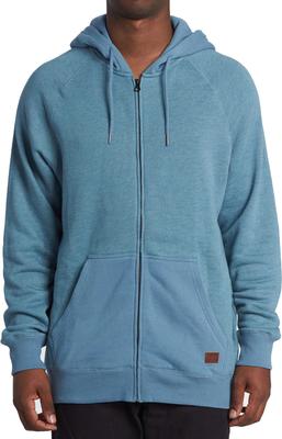 Balance Zip Hoodie - Washed Blue