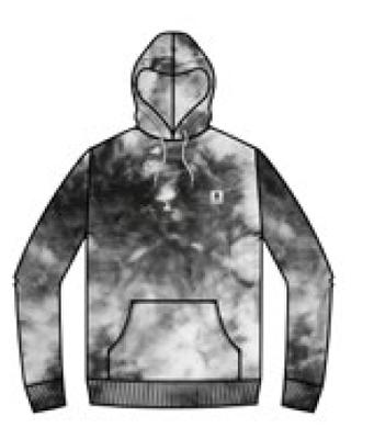 Wilsom Wash Po Hoodies - Tie Dye Designs
