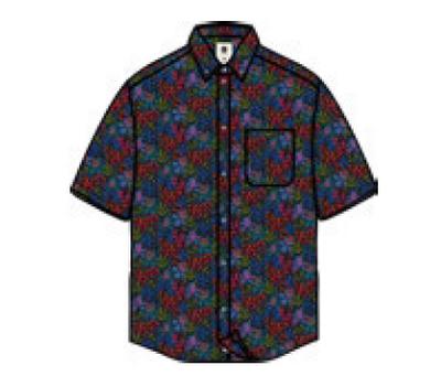 Glastonbury S/s Button Down - Garden Floral