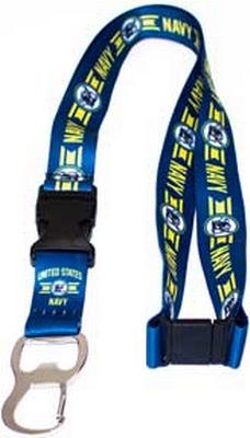 Lanyard W/ Bottle Opener - Navy