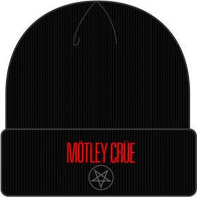 Cuff Knit Beanie - Motley Crue Black