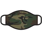 Face Mask - Olive Camo Print