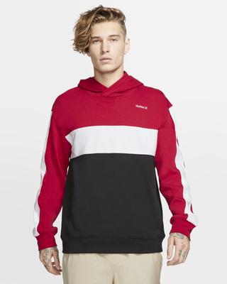 Blocked P/o Hoodie - Gym Red