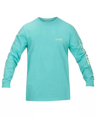 One&only Box Gradient L/s Tee - Aurora Green