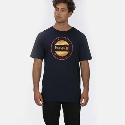 Circle Dye Logo S/s Tee - Obsidian