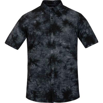 Jerry Woven S/s: Button Down - Black