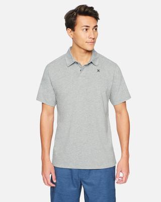 Dri-fit Harvey Solid Polo S/s - Dk.grey Hthr