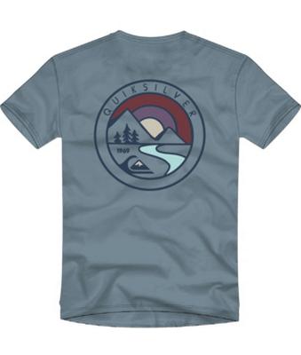 Mountain View S/s Tee - Citadel Blue